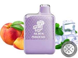 LUSH ALIEN DISPOSABLE 6000 PUFF Peach ice