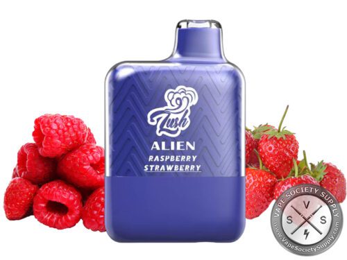 LUSH ALIEN DISPOSABLE 6000 PUFF Raspberry Strawberry