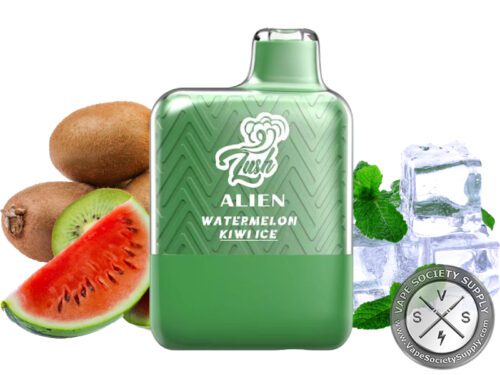 LUSH ALIEN DISPOSABLE 6000 PUFF Watermelon Kiwi Ice