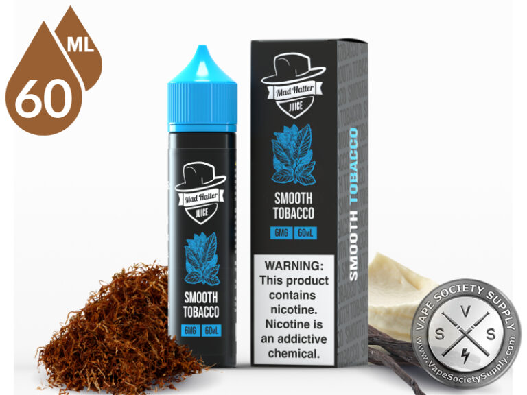 Smooth Tobacco MAD HATTER JUICE
