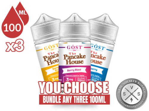 The Pancake House E-Juice Bundle 3 100ml (300ml)