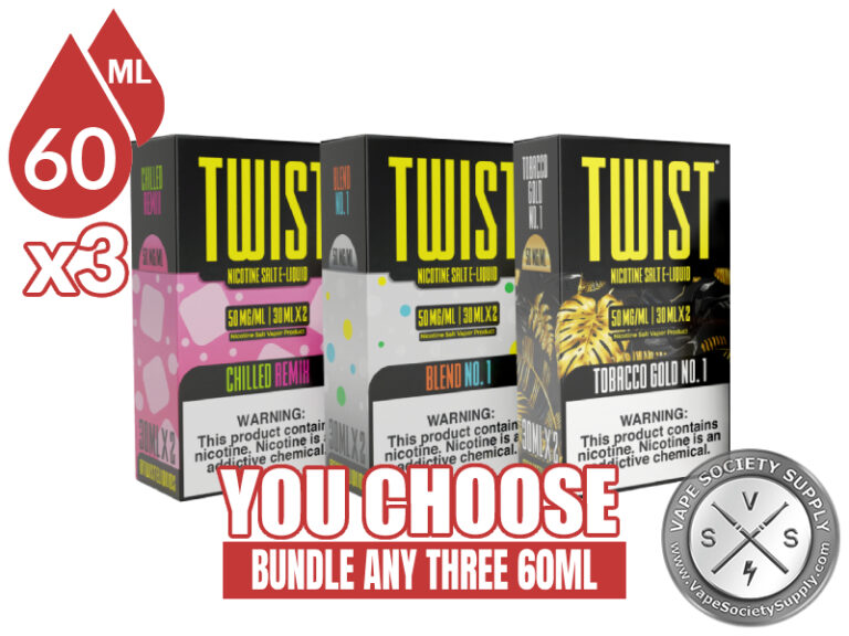 Twist Salts Bundle 3 60ml (180ml)