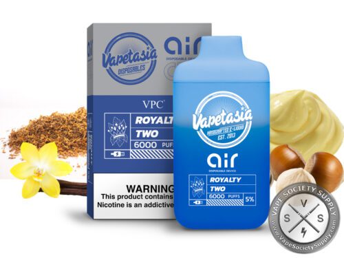 AIR x VAPETASIA DISPOSABLE 6000 PUFF ⋆ Vape Society Supply