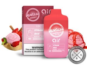 AIR x VAPETASIA DISPOSABLE 6000 PUFF Straw Bae