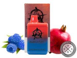 ANARCHIST V2 DISPOSABLE 5000 PUFF Blue Razz Pomegranate