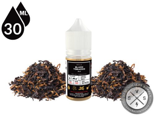 Black Tobacco GLAS BSX VAPOR SALTS