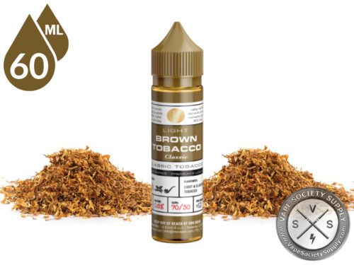 Brown Tobacco GLAS BSX VAPOR SERIES
