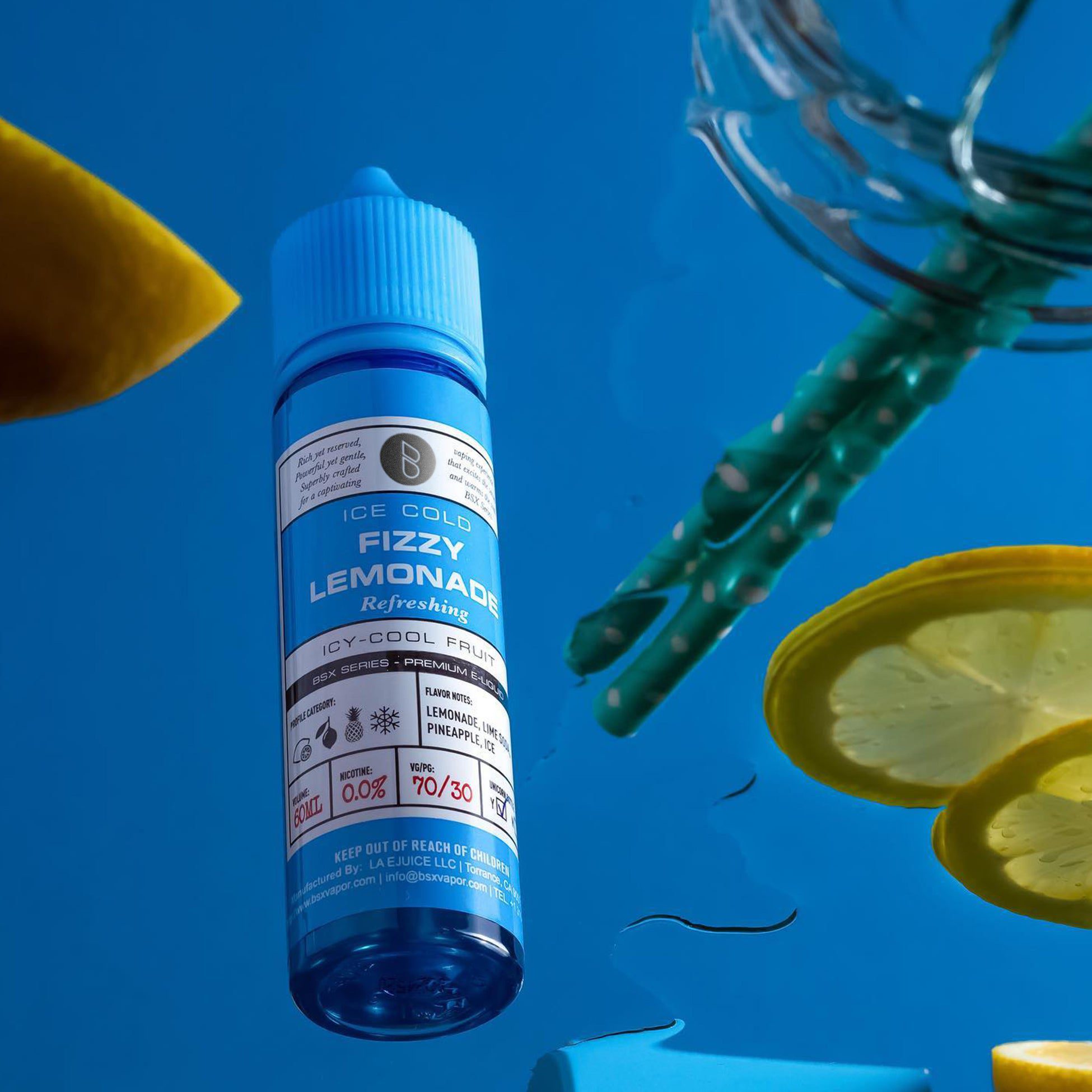 Fizzy Lemonade GLAS BSX VAPOR SERIES