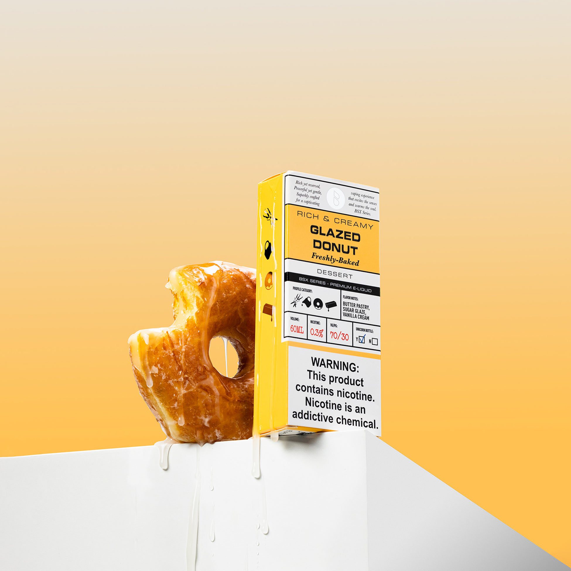 Glazed Donut GLAS BSX VAPOR SERIES
