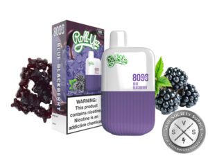 ROLL UPZ DISPOSABLE 8000 PUFF Blue blackberry