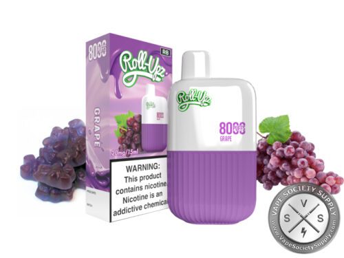 ROLL UPZ DISPOSABLE 8000 PUFF Grape