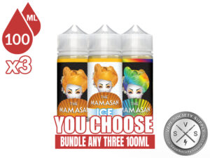 The Mamasan E-Juice Bundle 3 100ml (300ml)