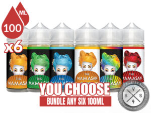 The Mamasan E-Juice Bundle 6 100ml (600ml)