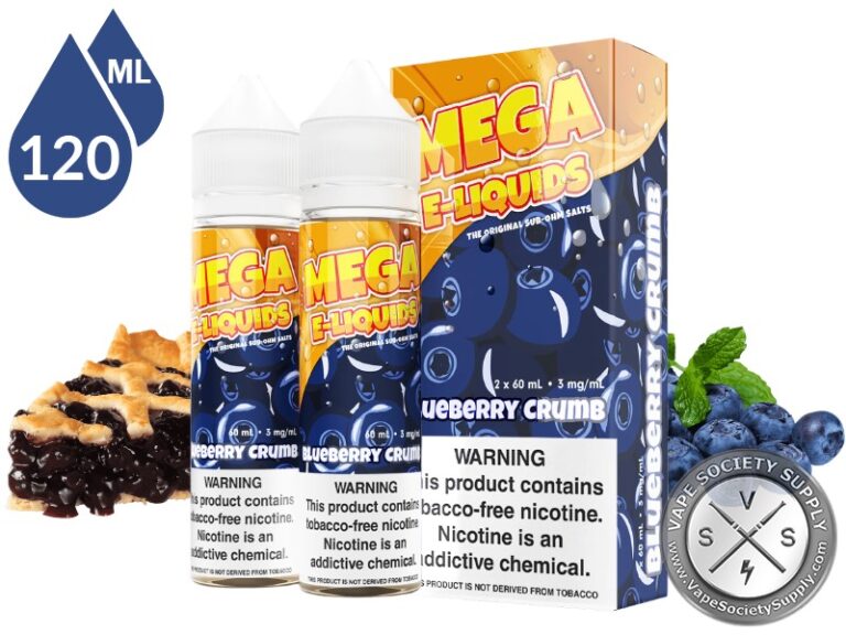Blueberry Crumb MEGA E-LIQUIDS