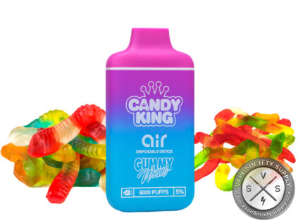 CANDY KING GOLD BAR DISPOSABLE 6000 PUFFS Gummy Worms