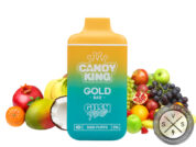 CANDY KING GOLD BAR DISPOSABLE 6000 PUFFS Gush Fruits