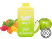 CANDY KING GOLD BAR DISPOSABLE 6000 PUFFS Hard Apple