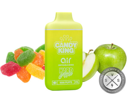 CANDY KING GOLD BAR DISPOSABLE 6000 PUFFS Hard Apple