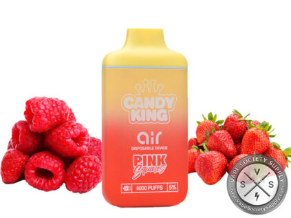 CANDY KING GOLD BAR DISPOSABLE 6000 PUFFS Pink Squares