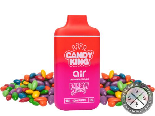 CANDY KING GOLD BAR DISPOSABLE 6000 PUFFS Rainbow Dweebs