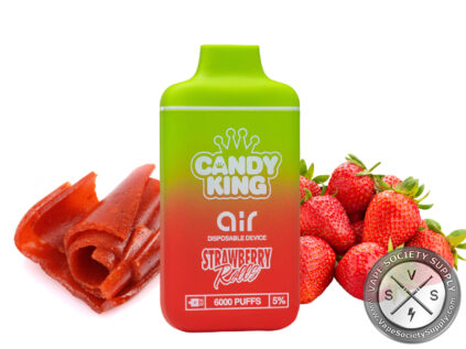 CANDY KING GOLD BAR DISPOSABLE 6000 PUFFS Strawberry Rolls