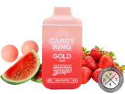 CANDY KING GOLD BAR DISPOSABLE 6000 PUFFS Strawberry Watermelon Bubblegum