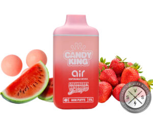 CANDY KING GOLD BAR DISPOSABLE 6000 PUFFS Strawberry Watermelon Bubblegum