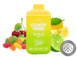 CANDY KING GOLD BAR DISPOSABLE 6000 PUFFS Sugar Batch