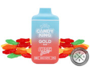 CANDY KING GOLD BAR DISPOSABLE 6000 PUFFS Swedish Gummies
