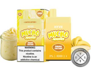 HYVE x MUCHO JUICEBOX 5000 PUFF Banana Custard