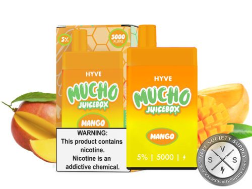 HYVE x MUCHO JUICEBOX 5000 PUFF Mango