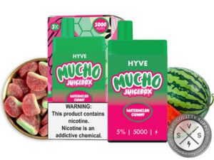 HYVE x MUCHO JUICEBOX 5000 PUFF Watermelon Gummy