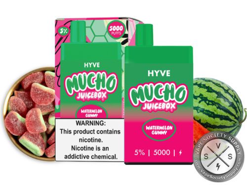 HYVE x MUCHO JUICEBOX 5000 PUFF Watermelon Gummy