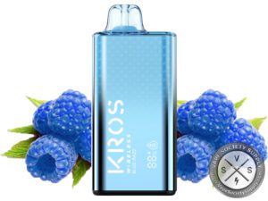 KROS WIRELESS DISPOSABLE 9000 PUFFS Blue Razz