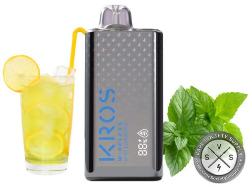 KROS WIRELESS DISPOSABLE 9000 PUFFS Mint Lemonade