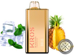 KROS WIRELESS DISPOSABLE 9000 PUFFS Pineapple Ice