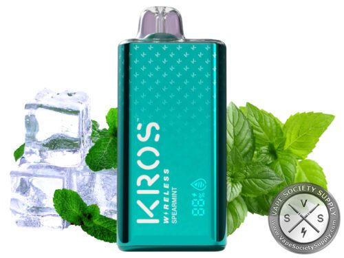 KROS WIRELESS DISPOSABLE 9000 PUFFS Spearmint