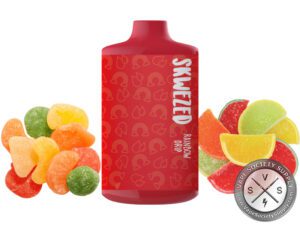 SKWEZED DISPOSABLE 5000 PUFFS Rainbow Drip