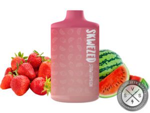 SKWEZED DISPOSABLE 5000 PUFFS Strawmelon