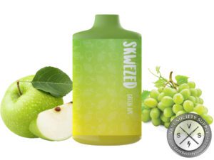 SKWEZED DISPOSABLE 5000 PUFFS Strawmelon Green Ape