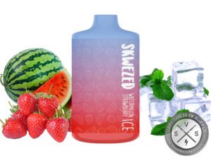 SKWEZED DISPOSABLE 5000 PUFFS Watermelon Strawberry Ice
