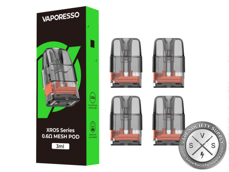 VAPORESSO XROS Refillable Replacement Pods (Pack of 4 )