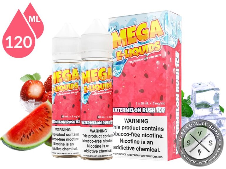 Watermelon Rush ICE MEGA E-LIQUIDS