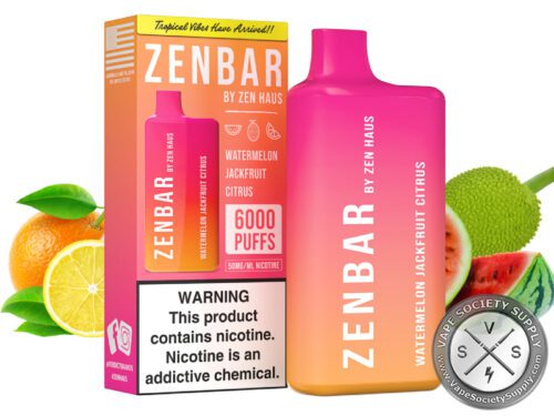 ZEN HAUS ZENBAR DISPOSABLE 6000 PUFFS Meditation