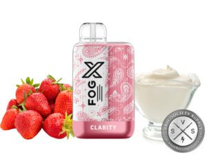 FOG X CLARITY DISPOSABLE 7000 PUFF Strawberry Banana ICe