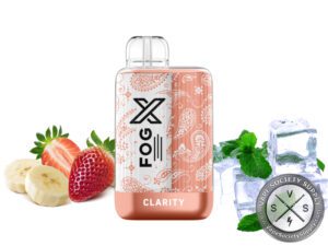 FOG X CLARITY DISPOSABLE 7000 PUFF Strawberry Banana ICe