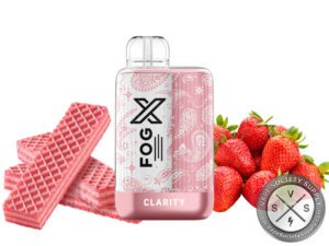 FOG X CLARITY DISPOSABLE 7000 PUFF Strawberry Wafer