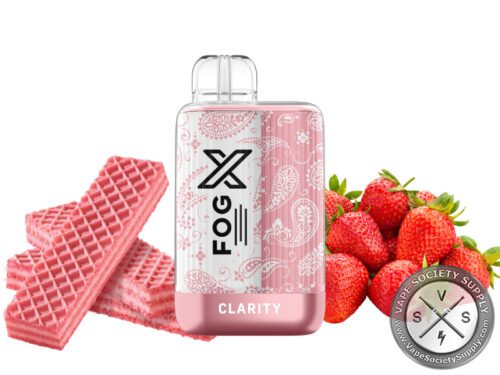 FOG X CLARITY DISPOSABLE 7000 PUFF Strawberry Wafer