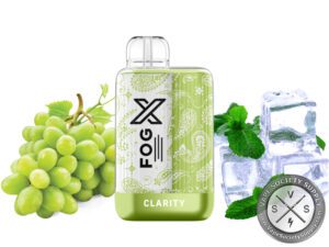 FOG X CLARITY DISPOSABLE 7000 PUFF White Grape Ice