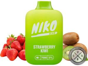 NIKO BAR DISPOSABLE 7000 PUFF Strawberry Kiwi